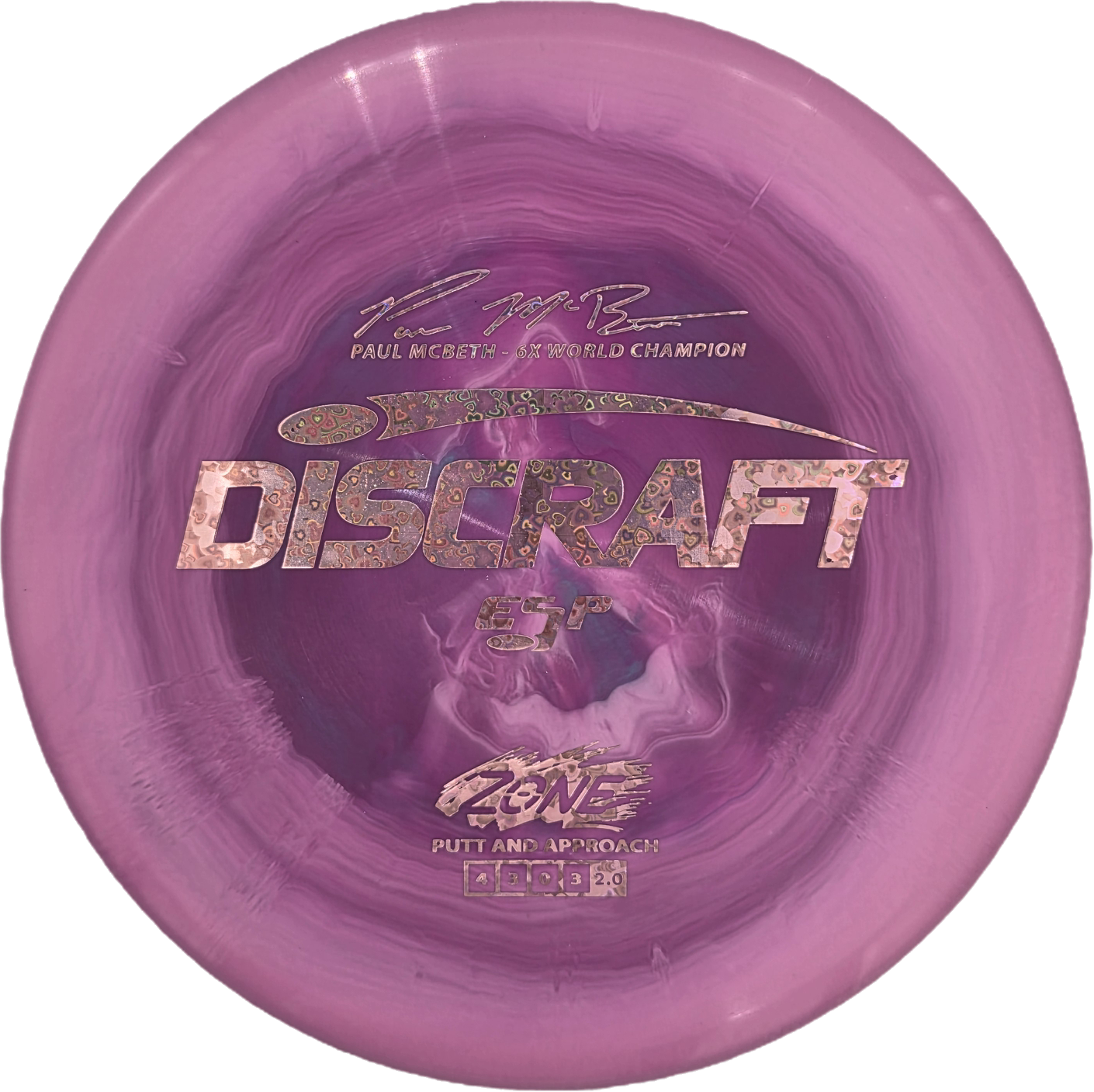 PAUL McBETH 6X SIGNATURE ESP ZONE